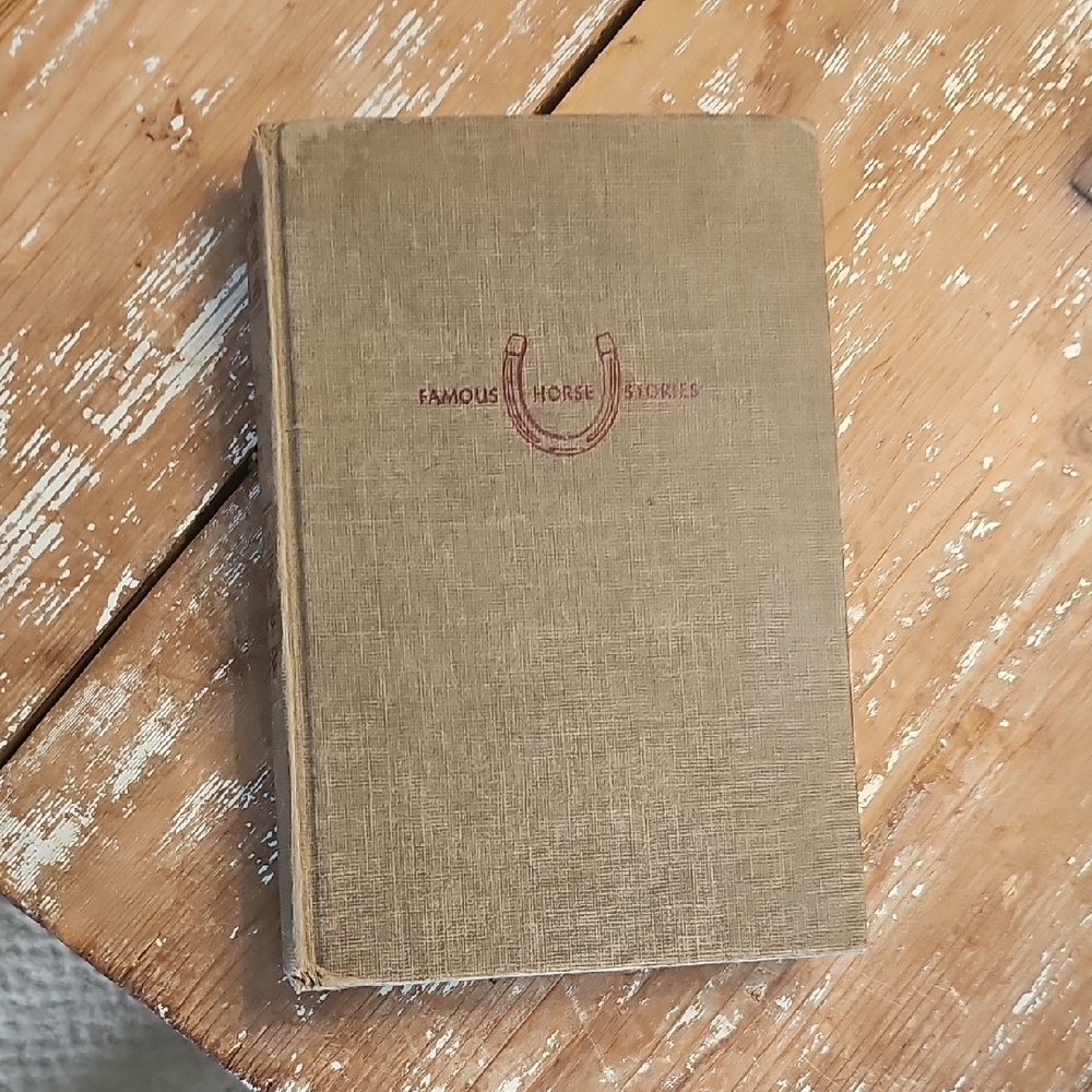 Vintage Famous Horse Stories Book - Hoof Beats